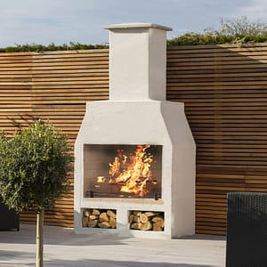 Large Garden Fireplace