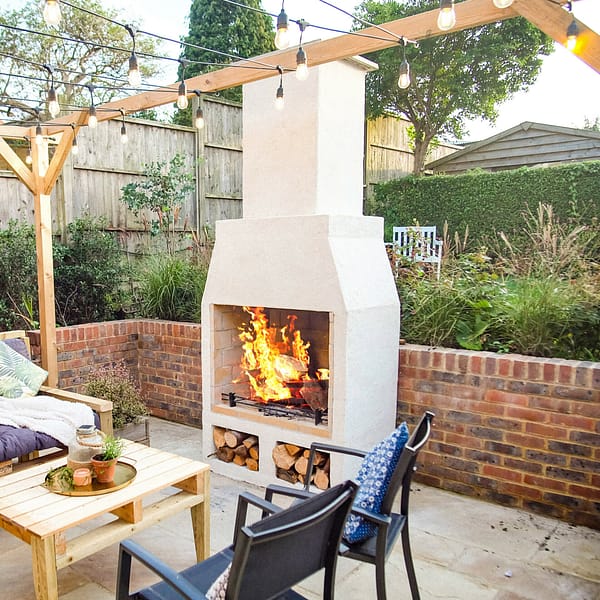Medium Garden Fireplace